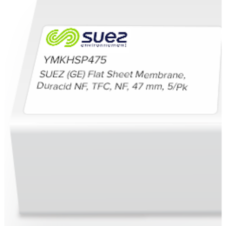 STERLITECH SUEZ (GE) Flat Sheet Membrane, Duracid NF, PA-TFC, NF, 47mm, PK5 YMKHSP475